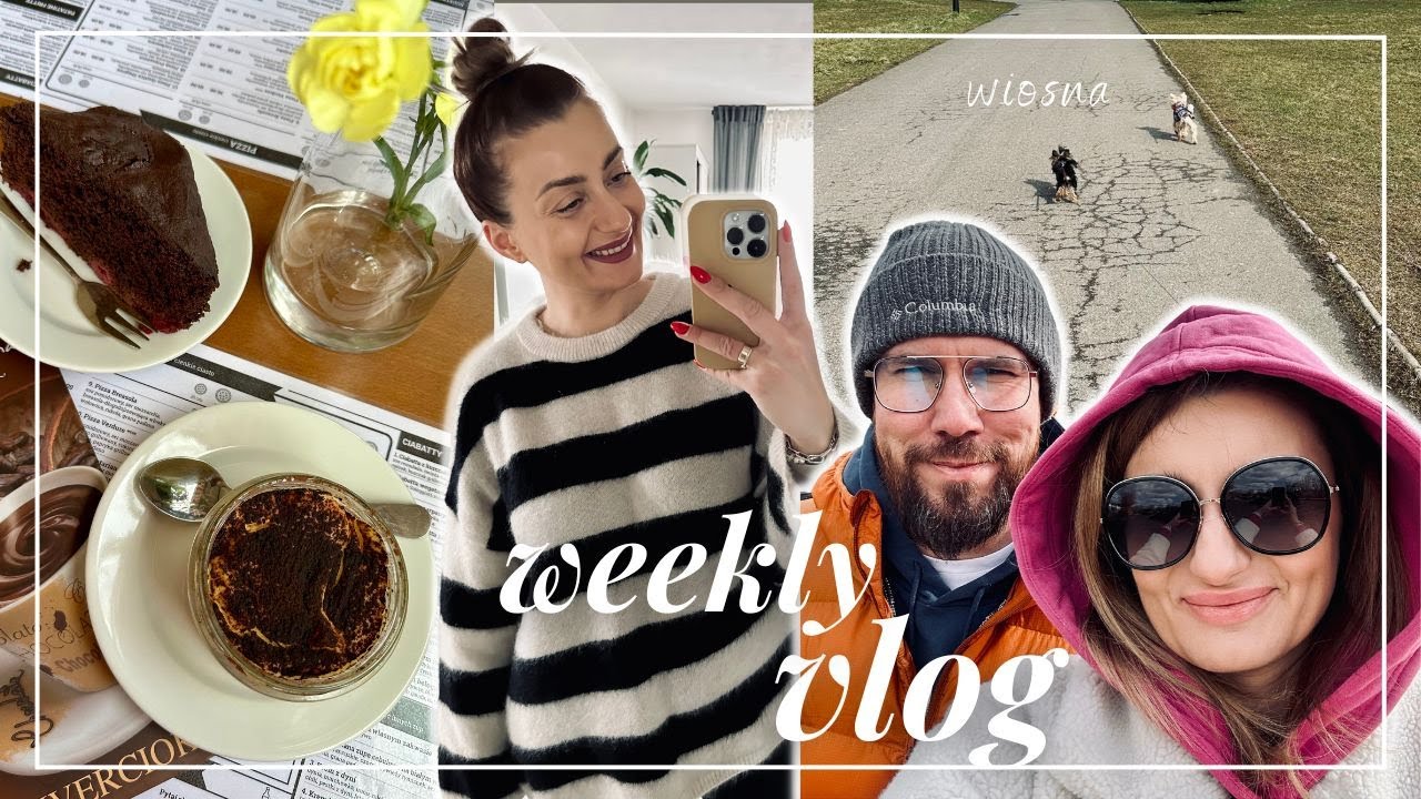 WEEKLY VLOG🌷: CZAS PRZEPRACOWAĆ EMOCJE📚 PIERWSZY WIOSENNY SPACER☀️ ZAKWAS Z BURAKA🍷 |RozgadanaTv