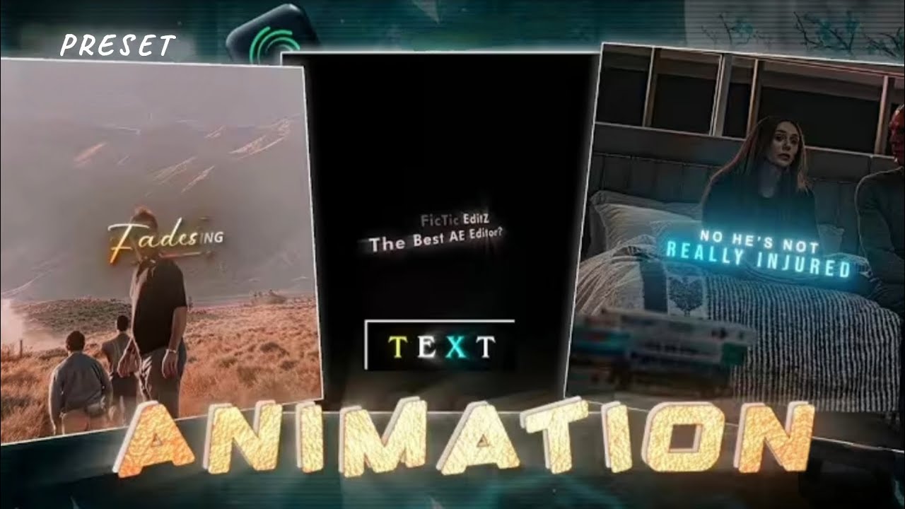 AE Like Text Alight Motion Preset | Alight Motion Text Pack | Alight Motion Text Preset