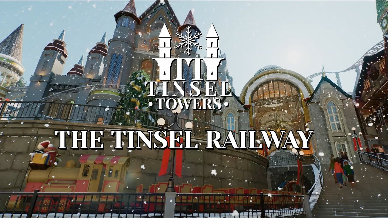 Tinsel Towers | The Tinsel Railway - A Planet Coaster 2 Collaboration