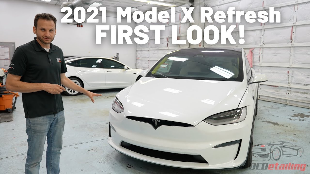 Обновление Tesla Model X 2021 года — первый взгляд