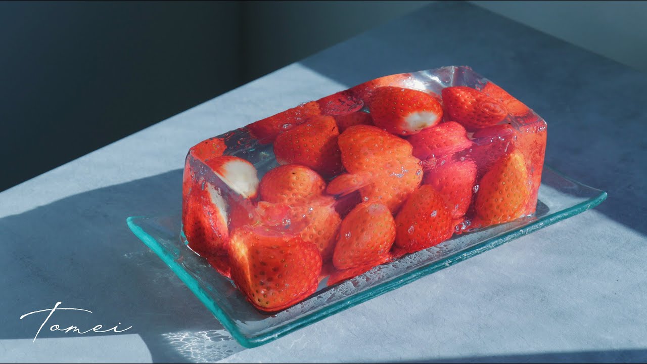 苺のゼリーテリーヌの作り方