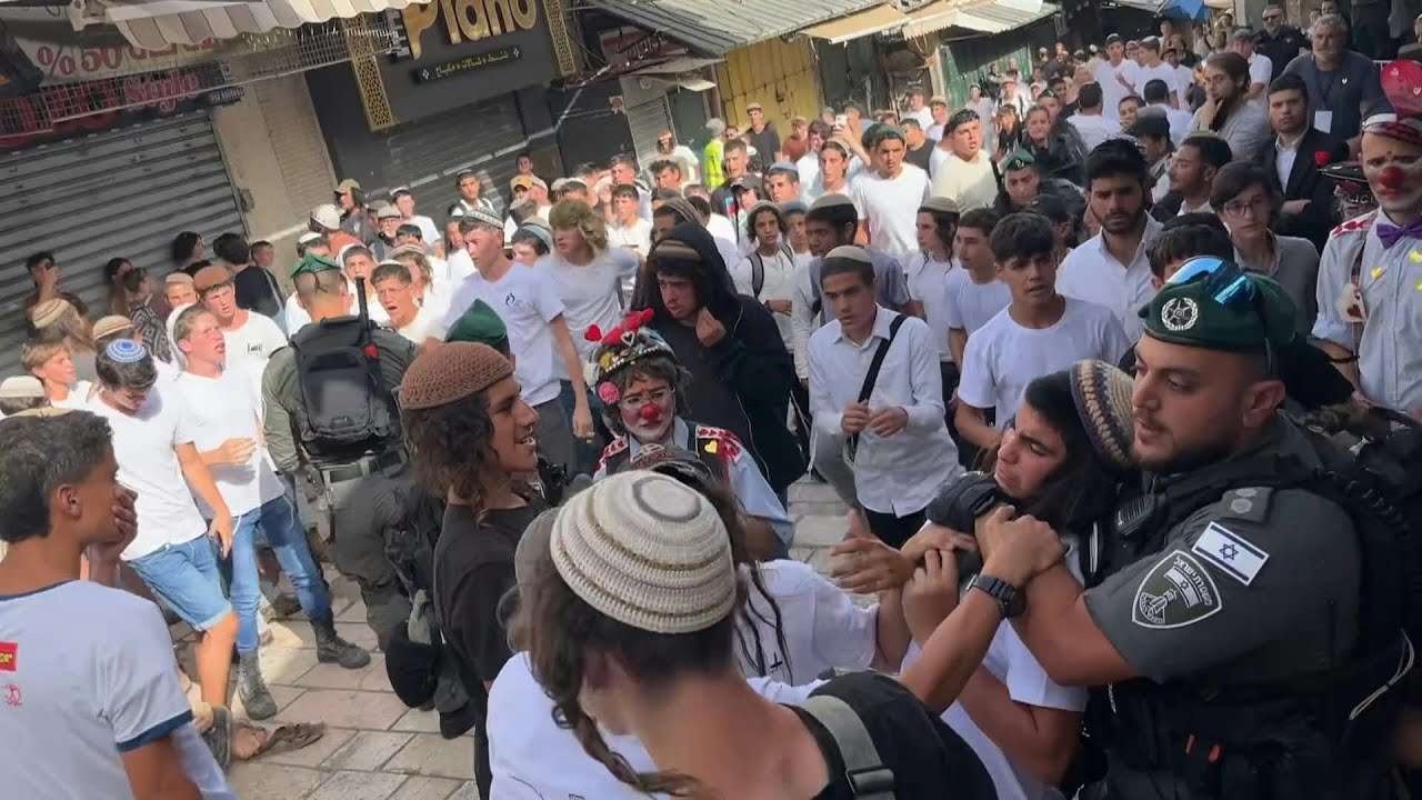 Marcha nacionalista em Jerusalém é marcada por tumulto e insultos | AFP