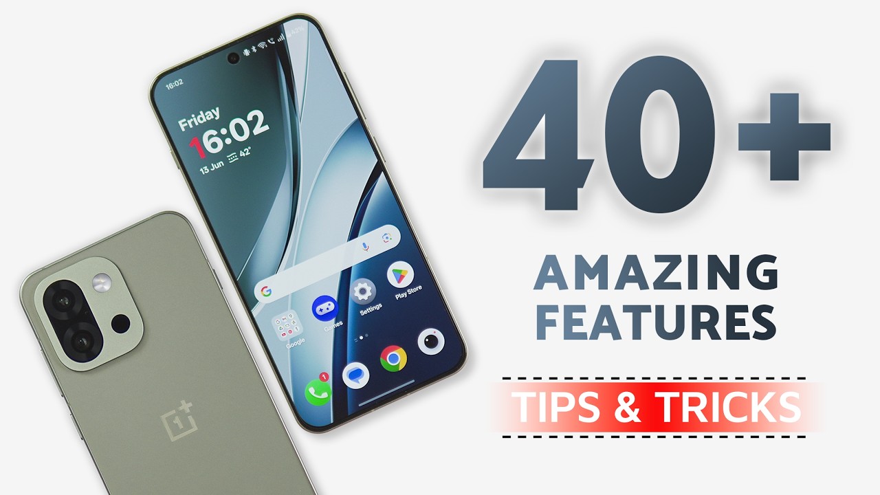 OnePlus 13S 5G Tips & Tricks | 40+ Special Features - TechRJ [EN]