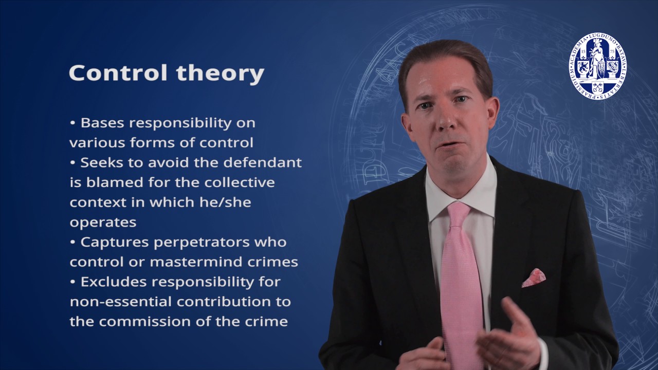 International Law In Action II - 1.7 Modes of Liability