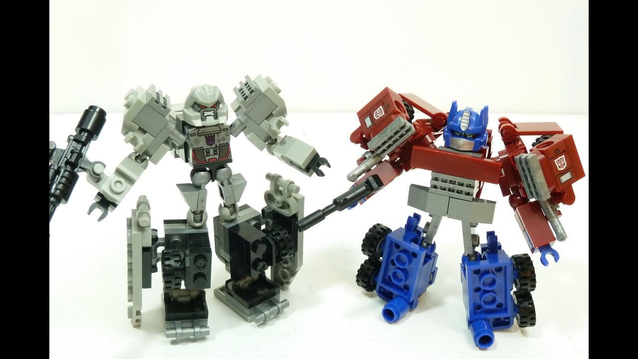 KRE-O Transformers Battle Changers Optimus Prime vs Megatron