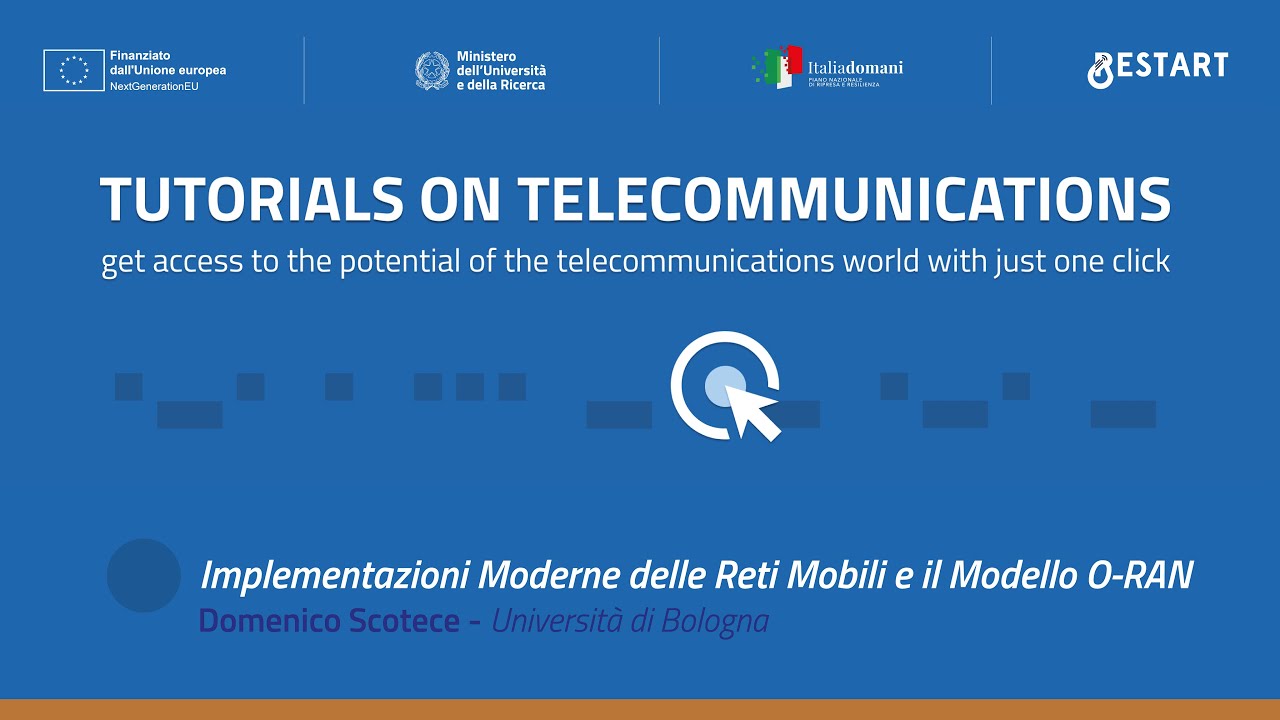 Implementazioni Moderne delle Reti Mobili e il Modello O-RAN - Domenico Scotece
