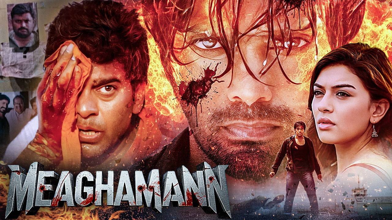 Meaghamann (4K) - Arya, Hansika Motwani, Ashutosh Rana | Hindi Dubbed South Action Thriller
