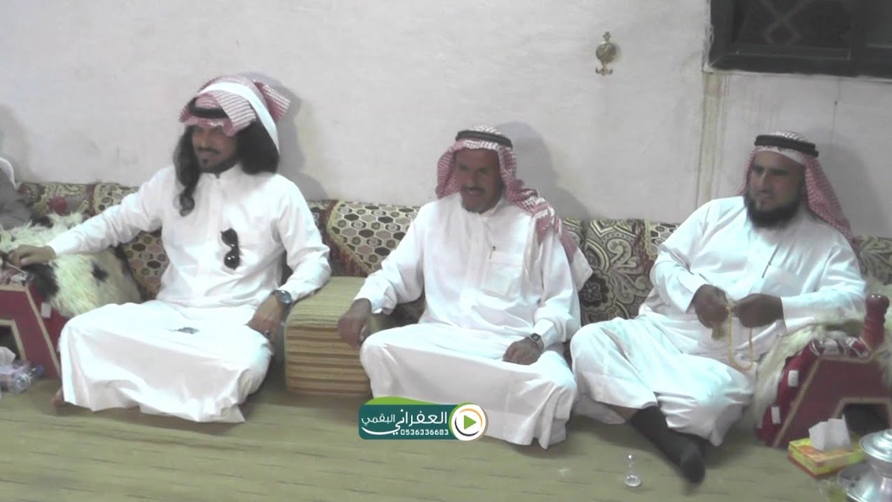العفراني يلبي دعوة صديقه الشاعر عبدالمجيد بن عبدالله الزبني البلوي في قرية عرعر طريق العلا