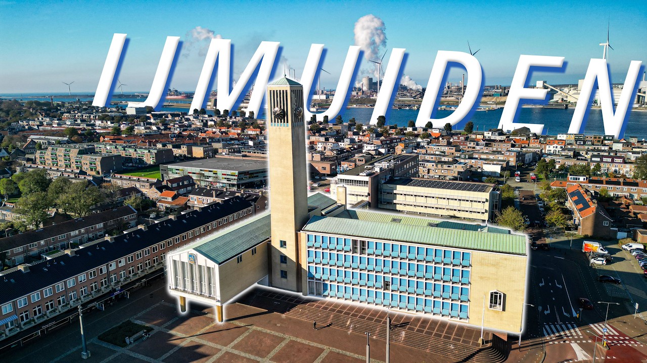IJmuiden 🇳🇱 | 2024 Autumn | 4K Drone Video
