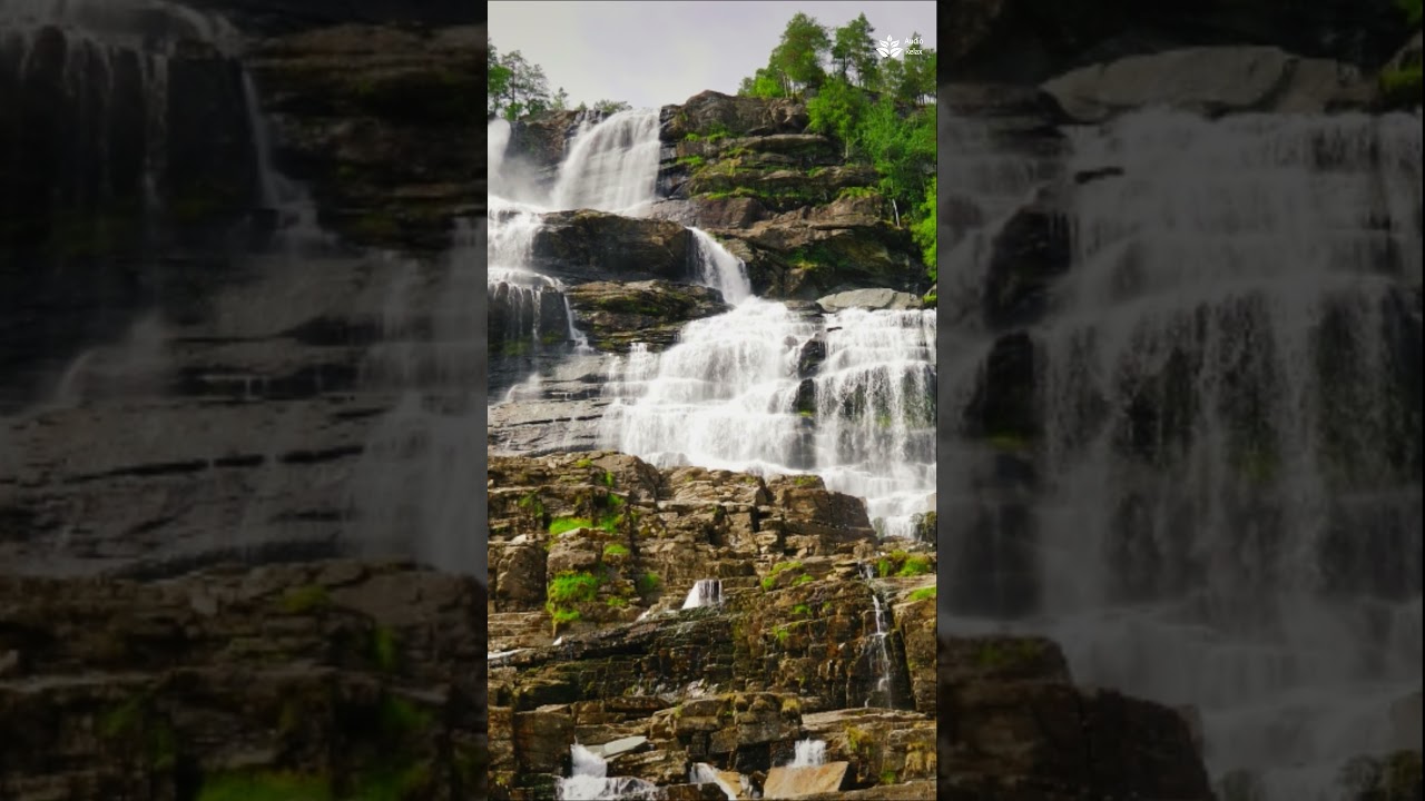 Amazing waterfall.  Full 10hours video is already on YouTube. #audiorelax #waterfall