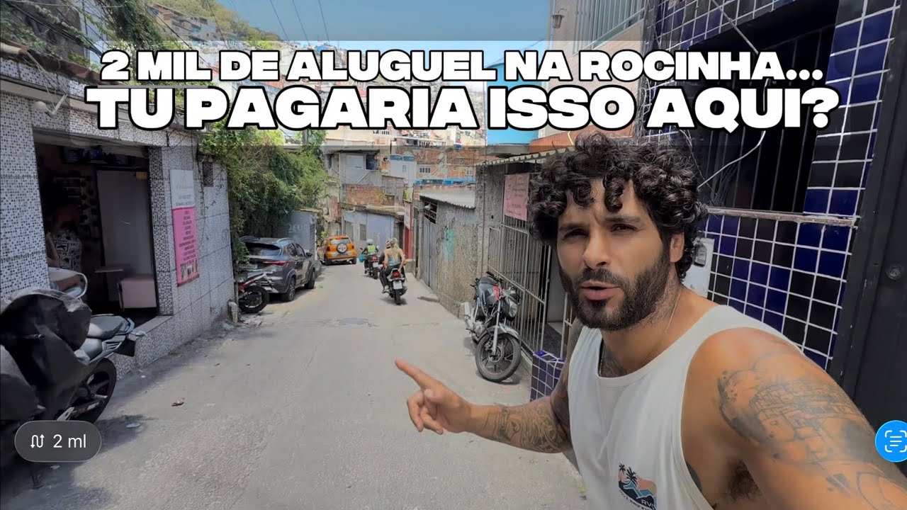 ALUGUEL DE 2 MIL NA ROCINHA VALE OU TÁ LOUCURA?