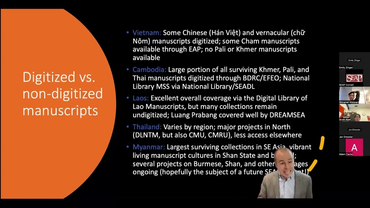 Across the Archives: Southeast Asian Manuscripts