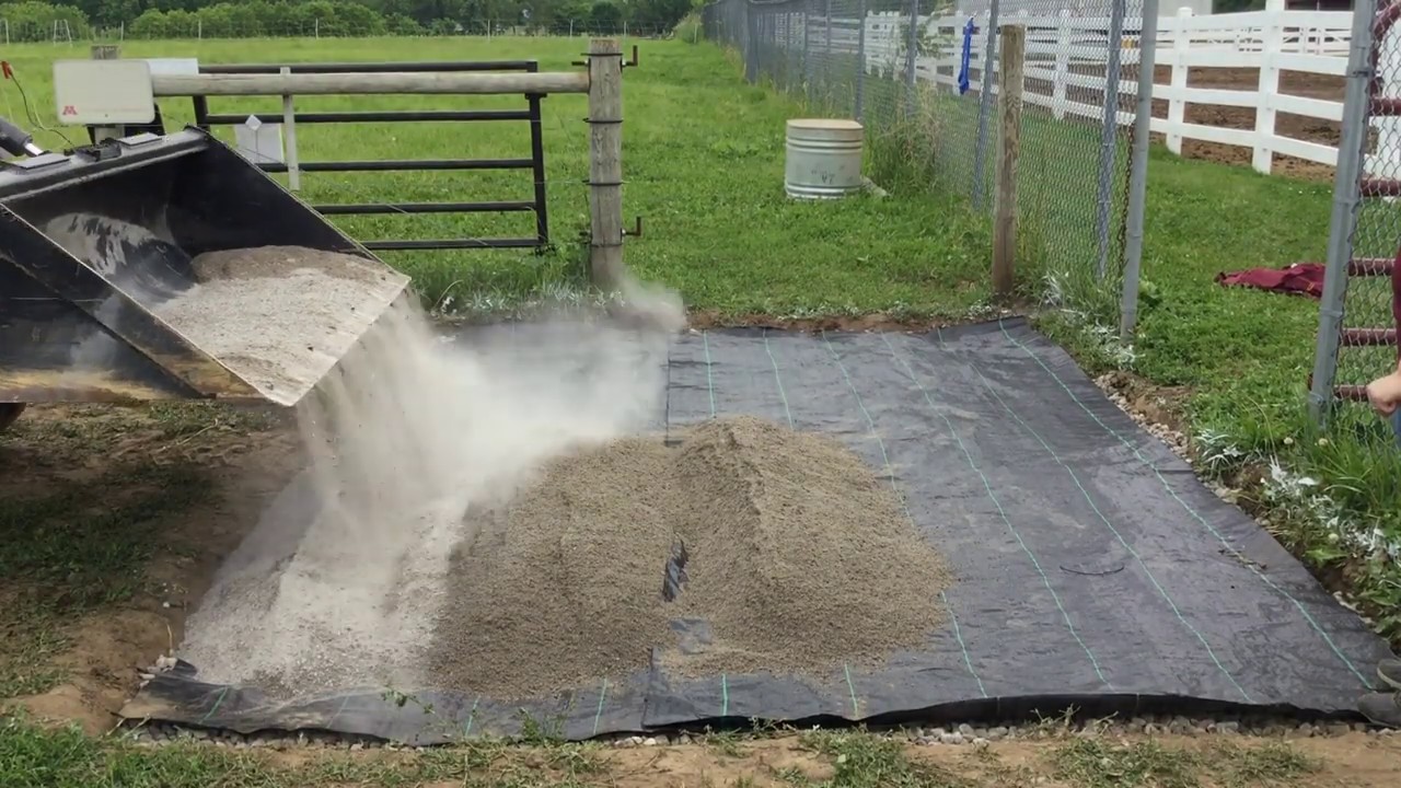 Constructing a High-Traffic Pad