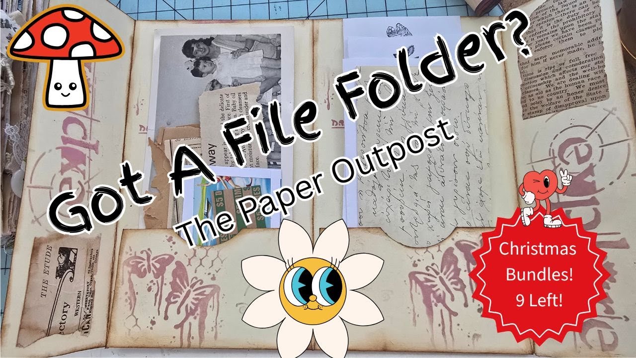 Есть папка? Давайте сделаем буклет-дополнение к журналу для мусора! Бумажный форпост! :)