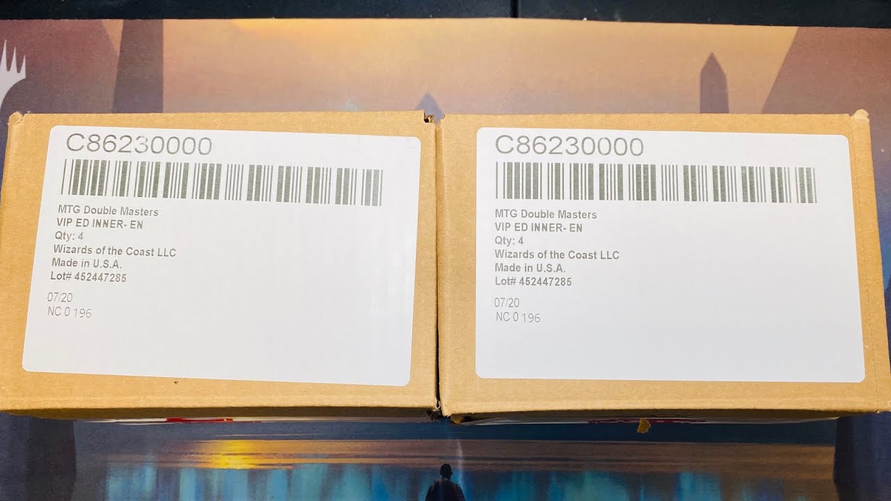 Double masters double VIP case opening