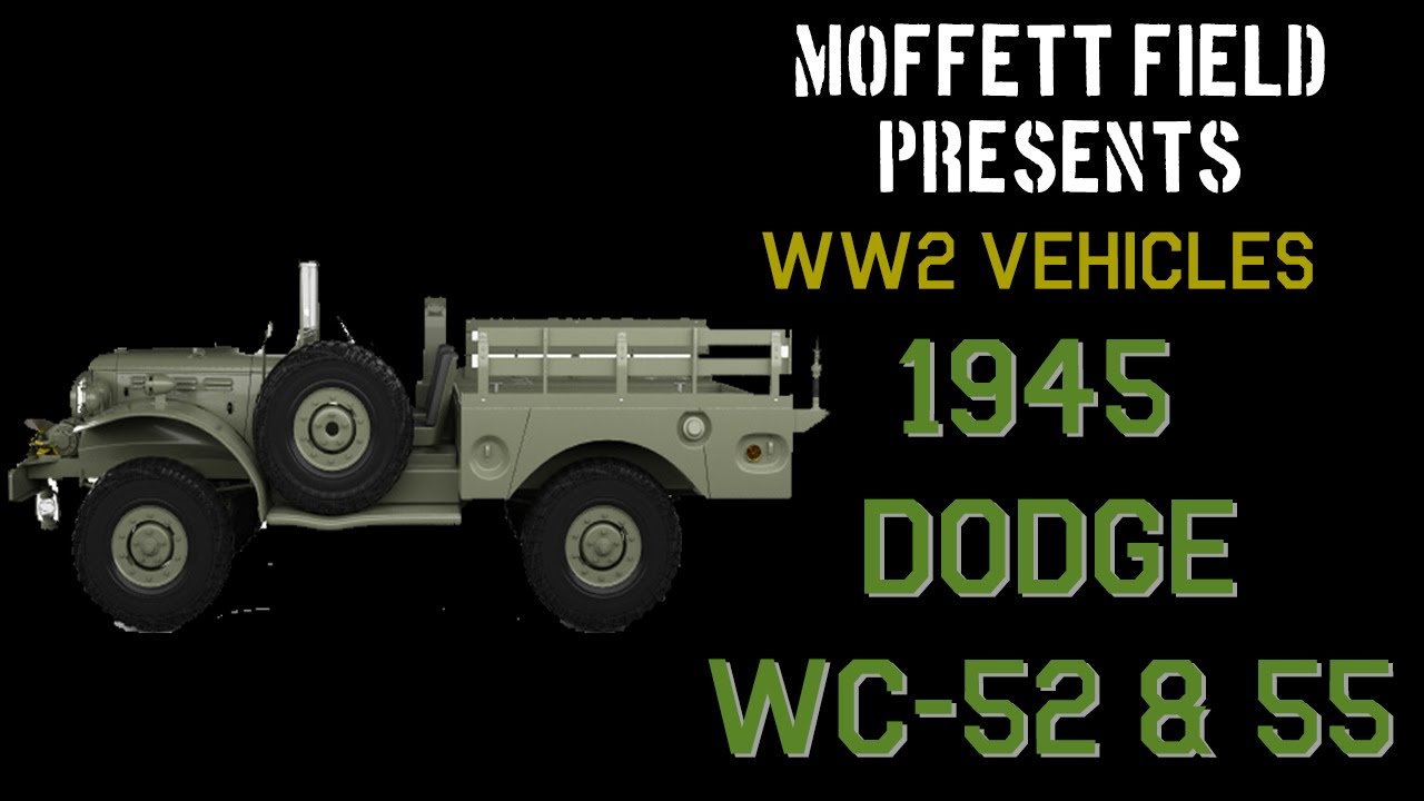 1945 Dodge WC-52 Radio Truck & 1942 Dodge WC-55 37mm Truck