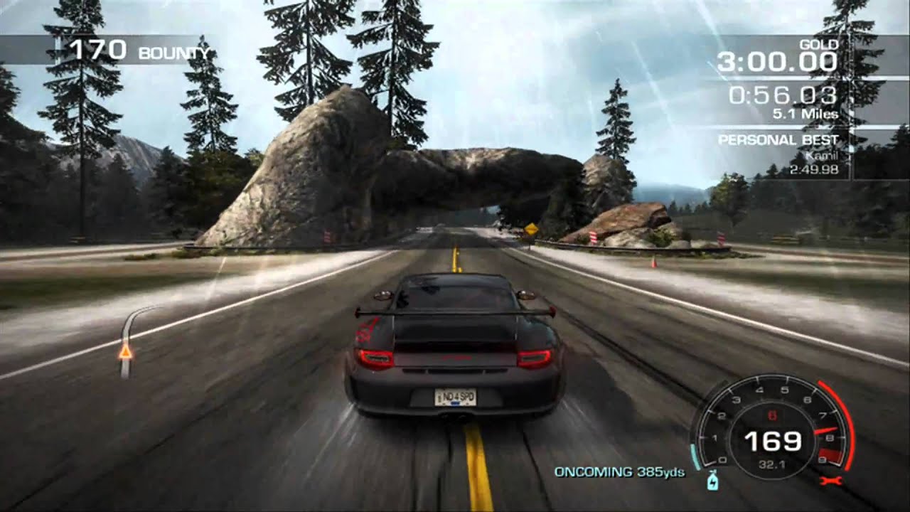 Need for Speed Hot Pursuit 3 2010 (PC) - Extreme Truth - Porsche 911 GT3 RS (With Proper Music)