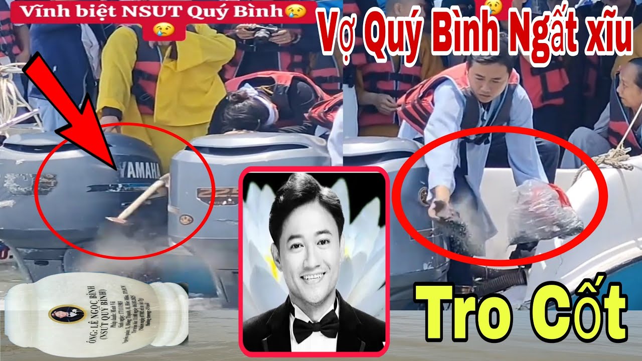 🔴Vợ Quý Bình Ngất Xĩu khi Đập Hủ Tro Cốt Cho Là Diễn sâu Quá