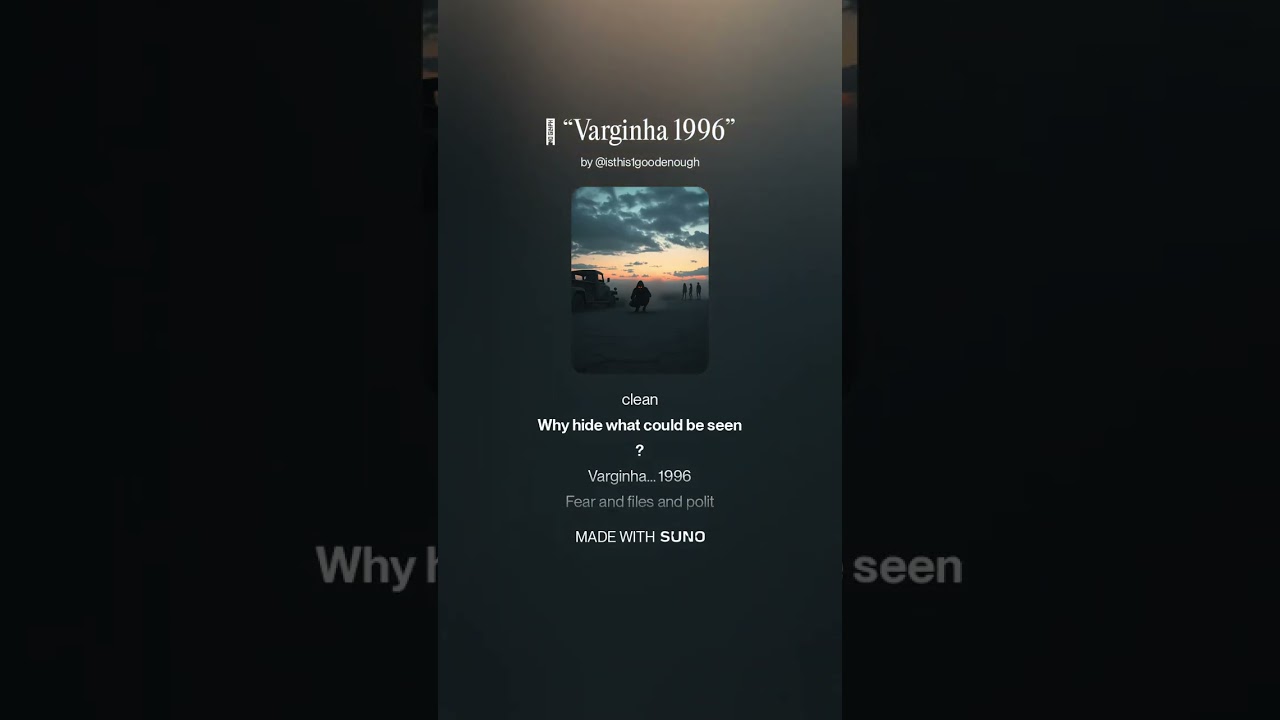 🎵 “Varginha 1996”