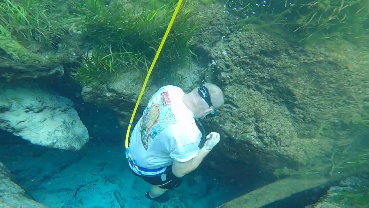Hookah diving in Crystal Springs FL!
