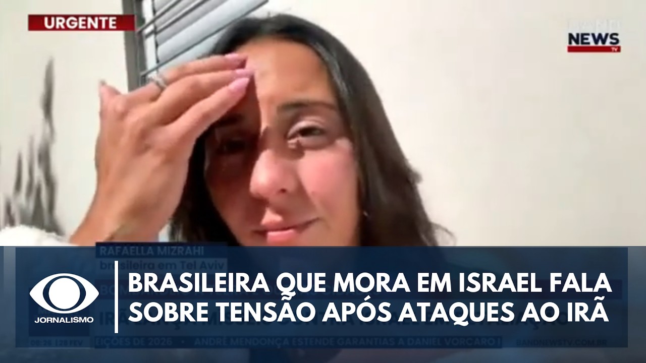 Brasileira em Israel fala da tensão após ataques ao Irã