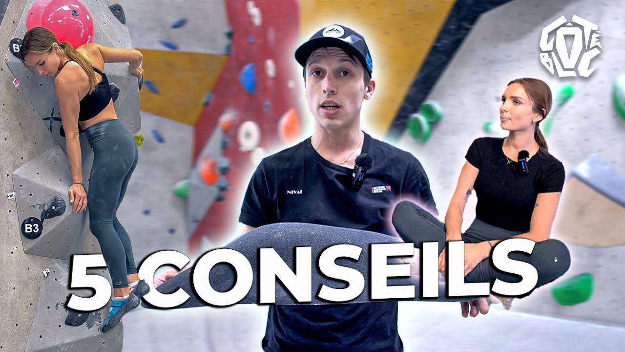 Appuis, adhérences et lecture... 5 conseils essentiels en escalade !  👨‍🏫  (Tuto grimpe)