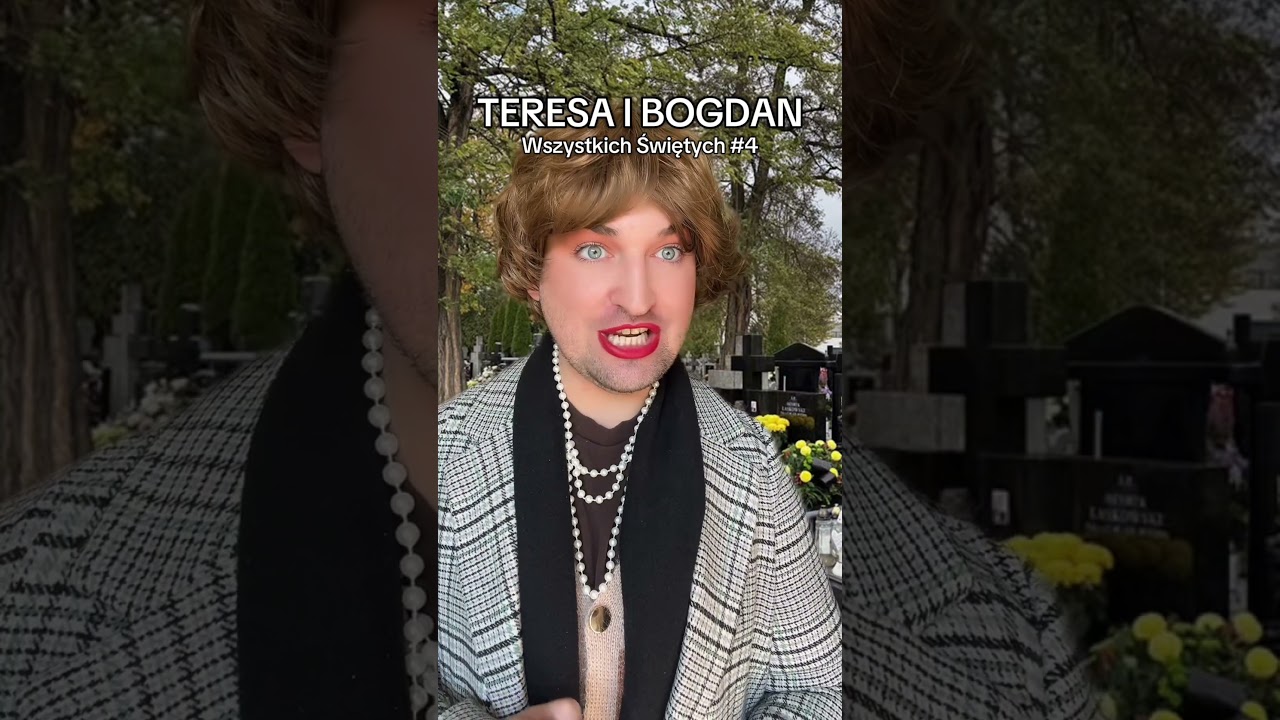 Teresa sprząta groby, bo jak nie ona, to kto?? #śmieszne #zabawne #komedia #parodia #polska