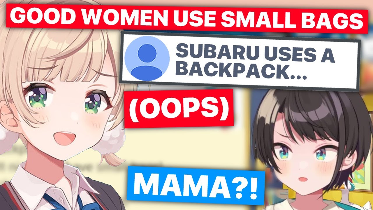 Ui Accidentally Throws Subaru Under The Bus (Shigure Ui & Oozora Subaru) [Eng Subs]