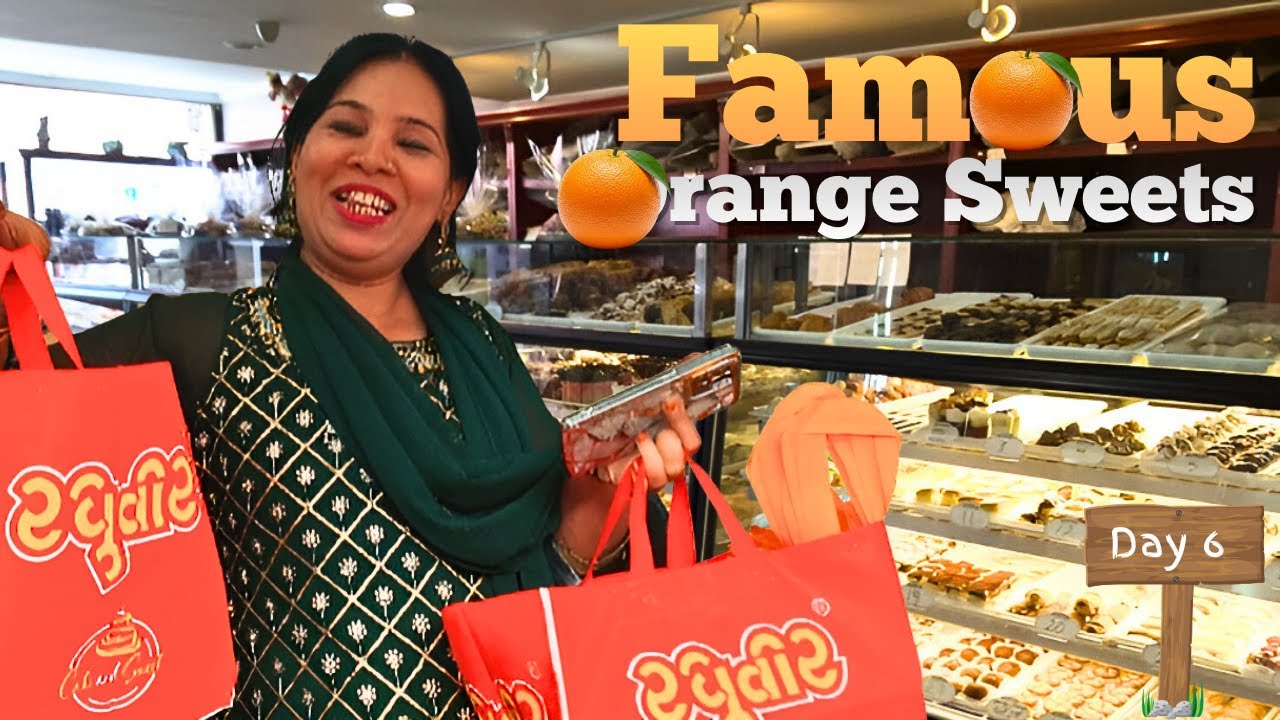 Aaj humne kharide 4000₹ + Ki Famous Orange Sweets 😱  | Amravati Market Vlog 🍊