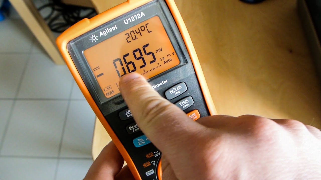 #22 St&ouml;rung beim Agilent U1272A Multimeter