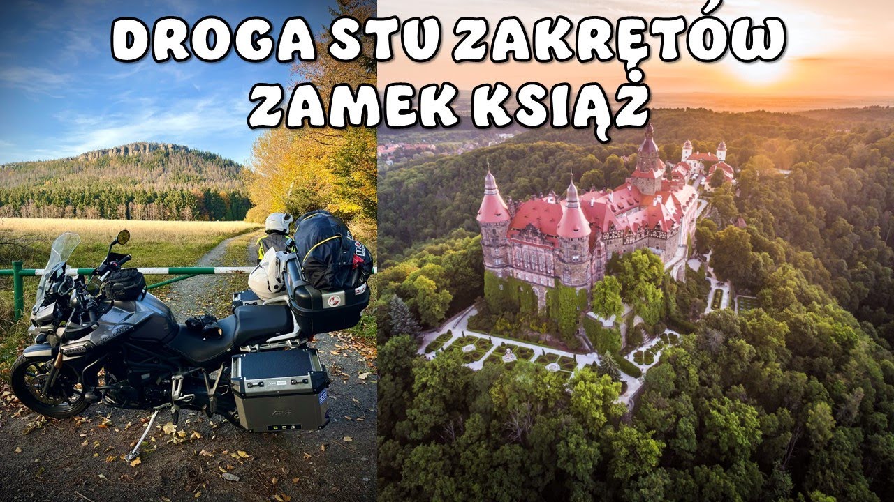 Droga Stu Zakrętów - Zamek Książ - Złota Polska Jesień 2024