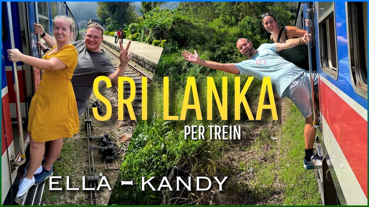 De MOOISTE Treinrit ter Wereld? 🚂 | Ella - Kandy, Sri Lanka | Reisgids