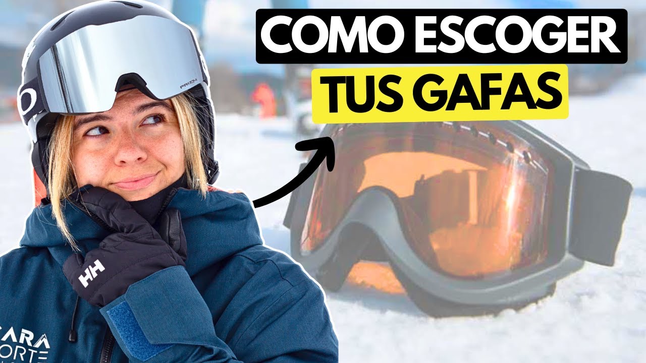 PROFESIONAL con +30 A&Ntilde;OS de EXPERIENCIA nos explica COMO ESCOGER TUS GAFAS DE ESQU&Iacute;
