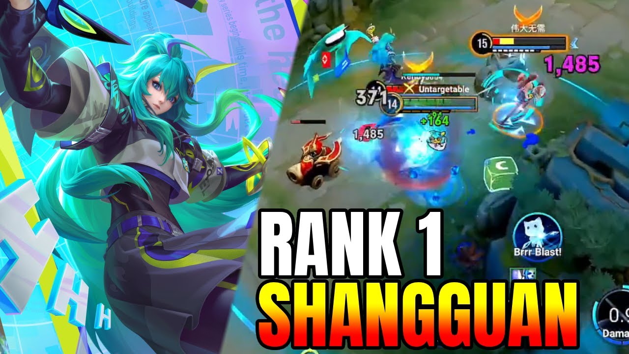 Top 1 SHANGGUAN Plays! | UNSTOPPABLE in High Rank
