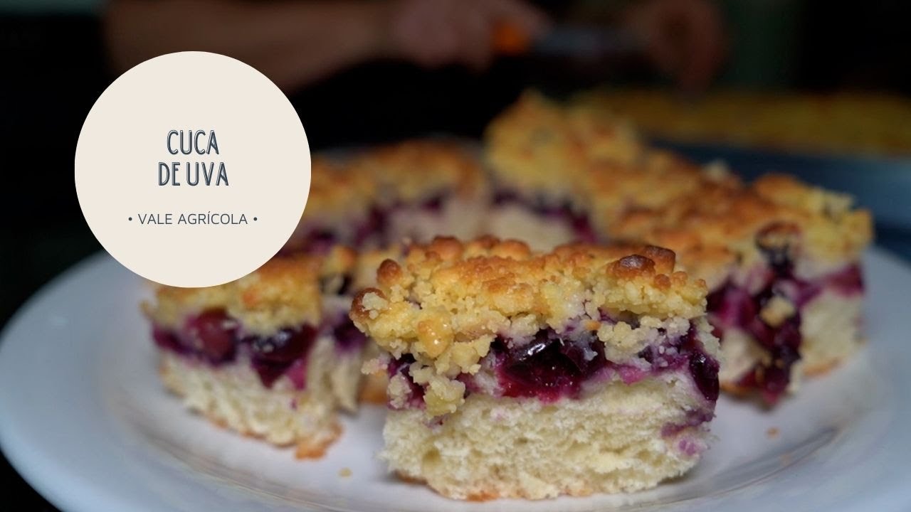 Cuca de uva da dona Zulma!