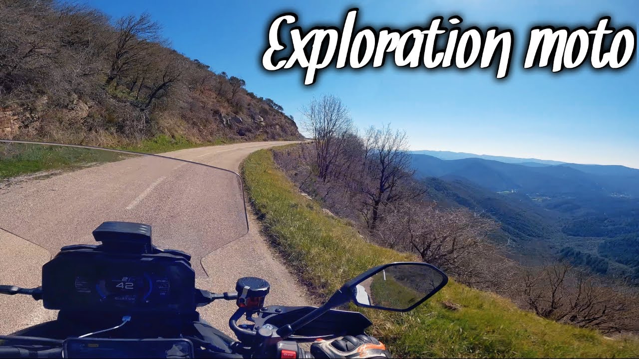 TRACER 9GT+ À L'ATTAQUE DES MONTAGNES D'HERAULT (et des routes à chèvres 😅)
