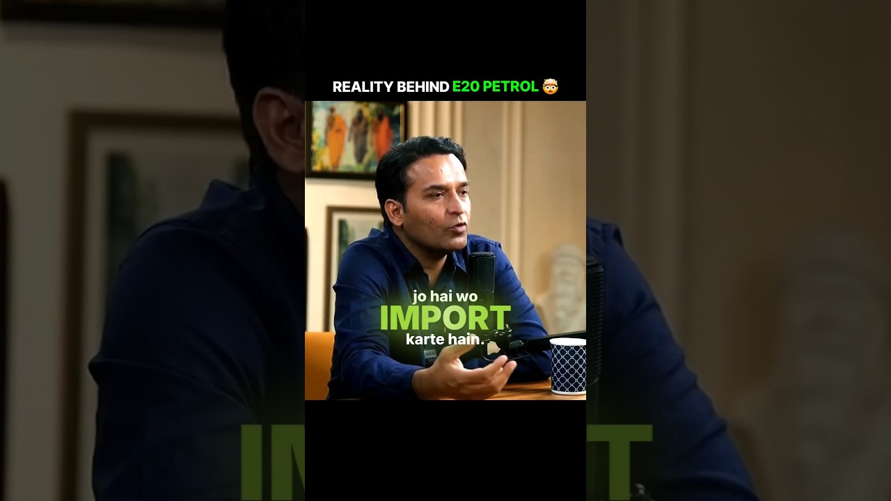 Reality behind E20 petrol 🤯 #shorts #podcast #e20petrol #e20
