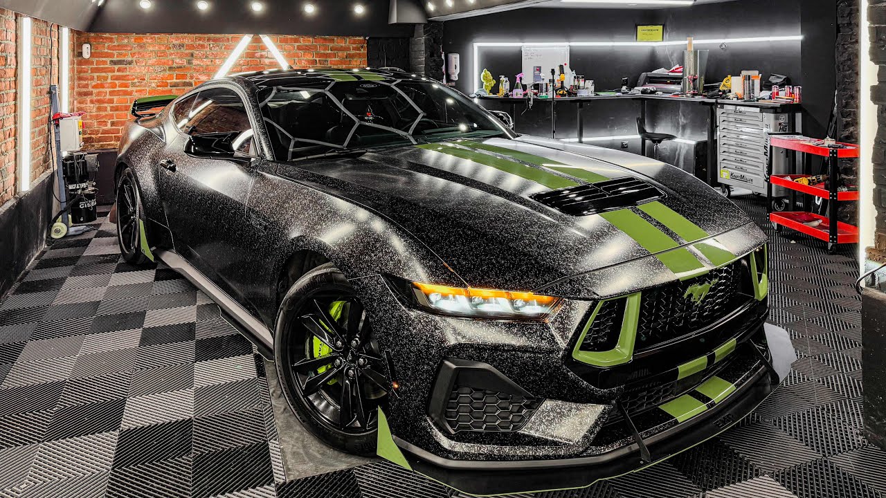 💚 Une Mustang 2024 unique au monde ! 5.0L V8 GT💚