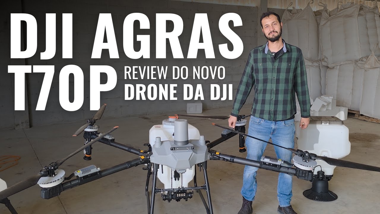 O que tem de novo no DJI AGRAS T70P?