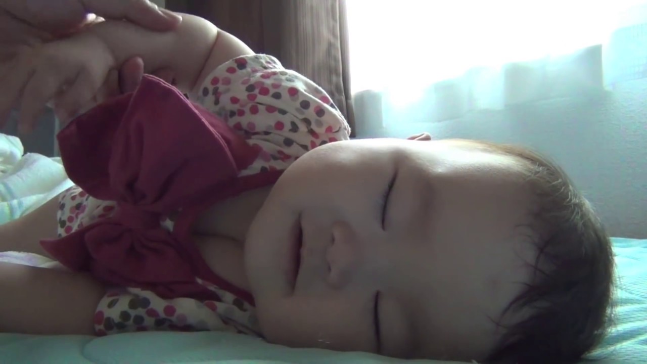 寝起きのいい赤ちゃん