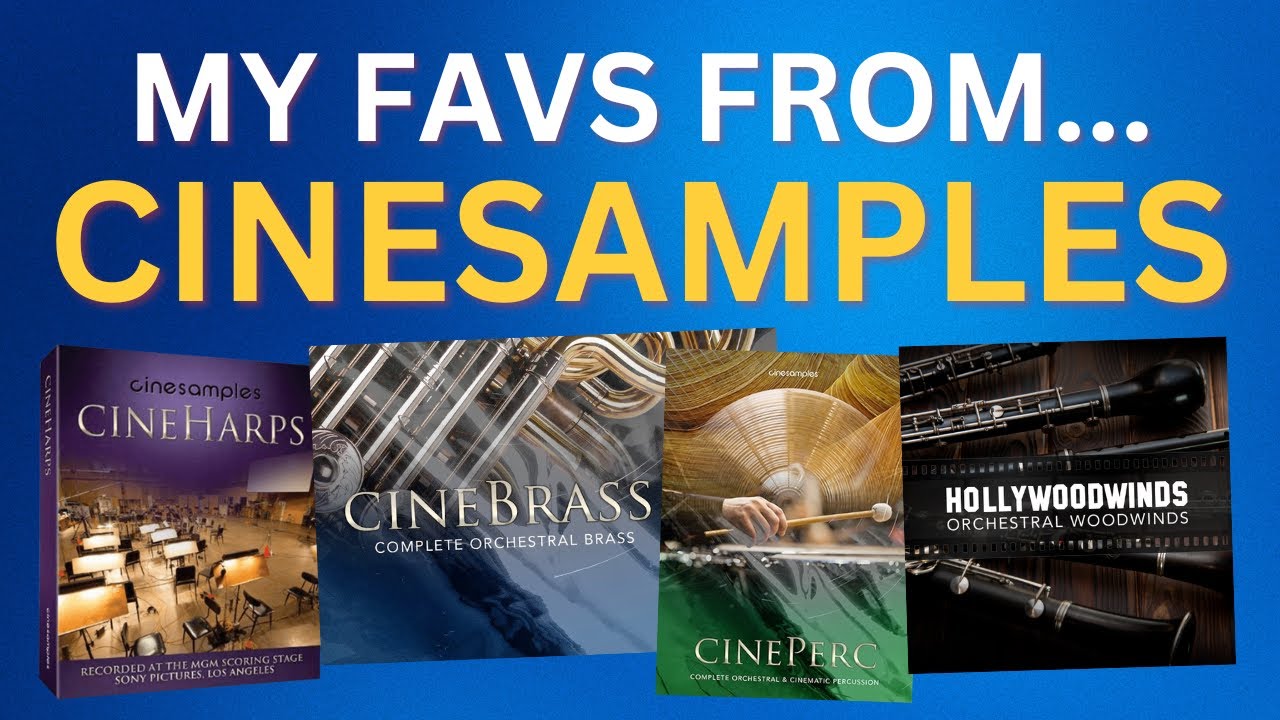 Мои любимые библиотеки Cinesamples!