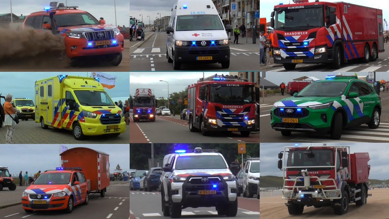 SAR Katwijk 2025: Vele Hulpdiensten met 