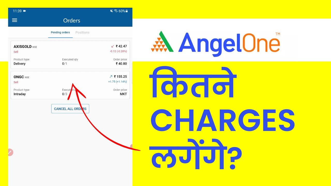 Angel One  Brokerage Charges Calculator | Intraday, Delivery, Futures & Options & Currency