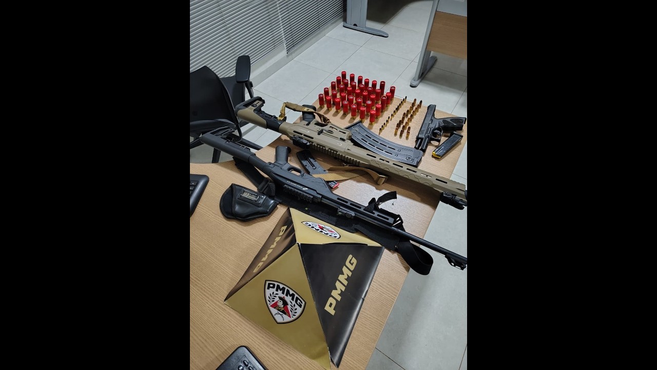 PM apreende armas, cumpre mandados e reforça segurança no Carnaval de Buritis