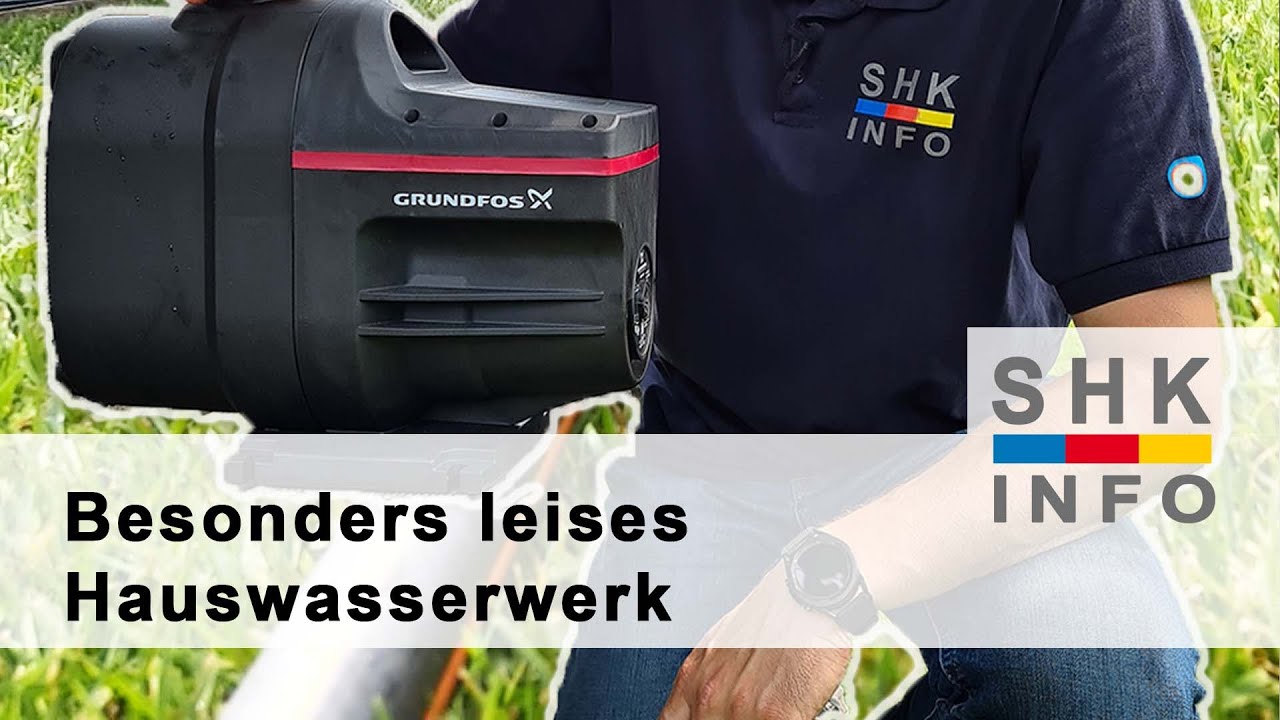 Genial ! Gartenbewässerung mit der Grundfos Scala1