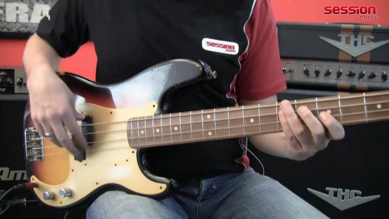 FENDER Custom Shop 1959 Precision Bass Relic 3TSB