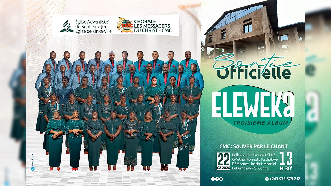 Présentation officielle de l'Album Eleweka | Messengers Of christ choir SDA Kinka-ville Official