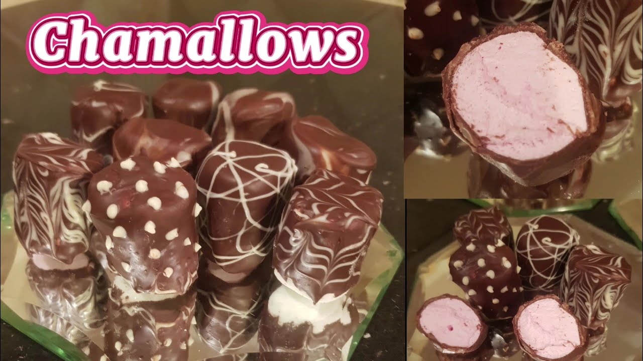 Chamallows au chocolat décorés facile et rapide