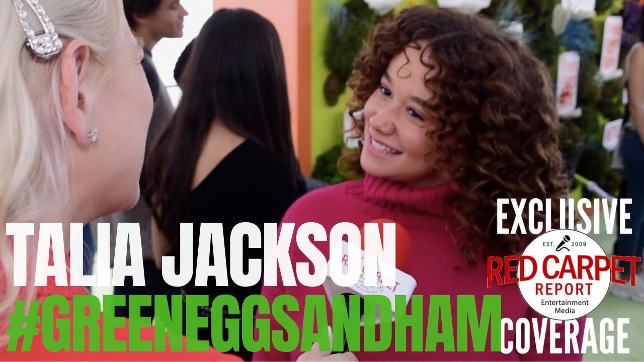 Talia Jackson Interviewed at Netflix's Green Eggs and Ham Family Fun Event #NetflixFamily