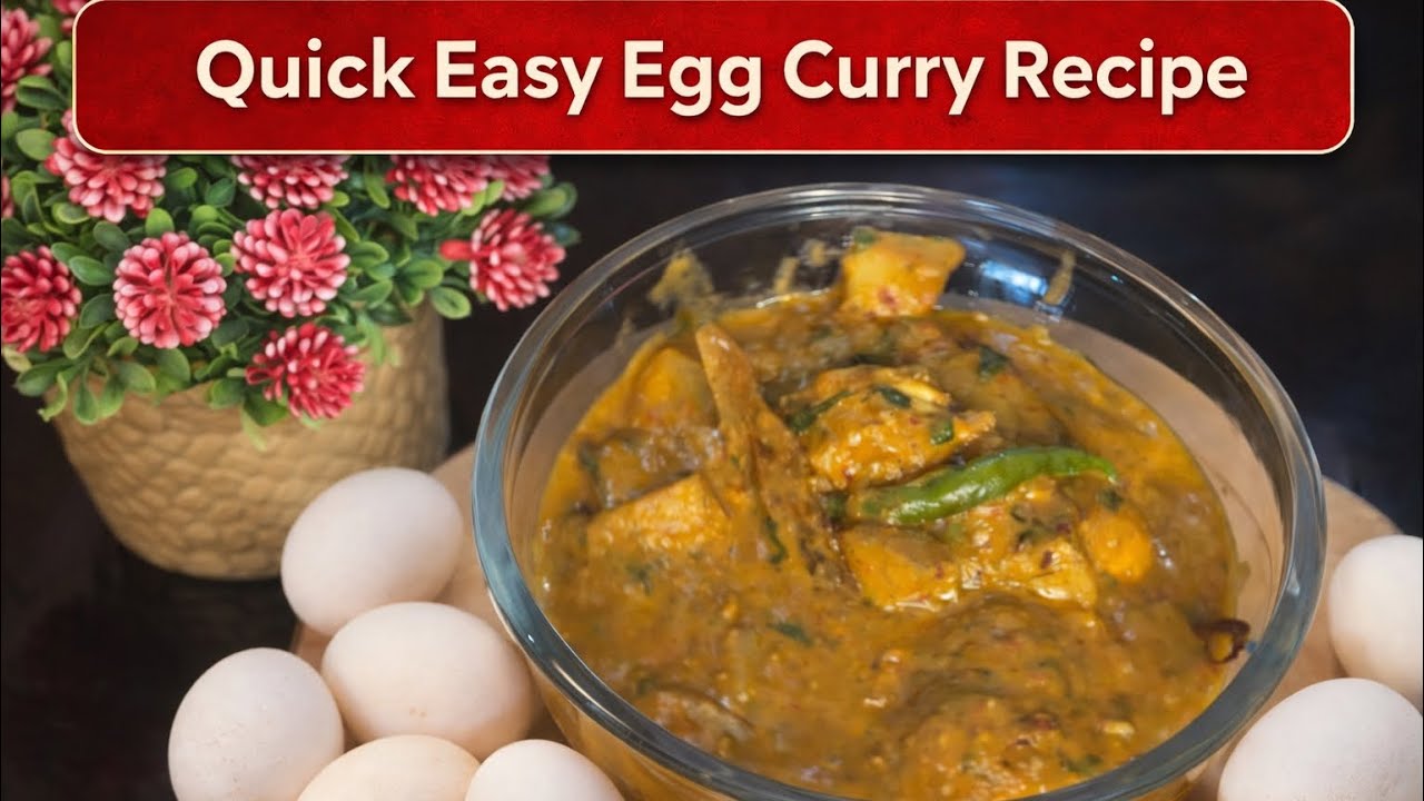 अंडा करी ऐसी बनी कि सब भूल गए डाइट! 🍳🧿♥️🙏🏻🫶✨